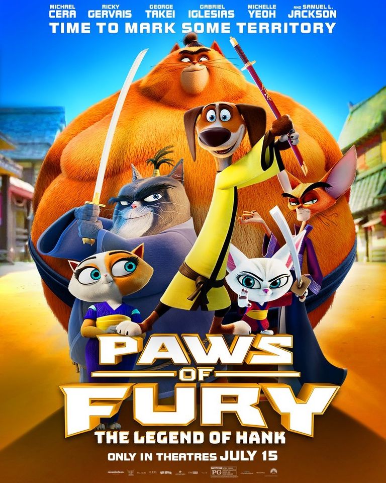 PAWS OF FURY THE LEGEND OF HANK (2022) อุ้งเท้าพิโรธ ตำนานของแฮ้งค์
