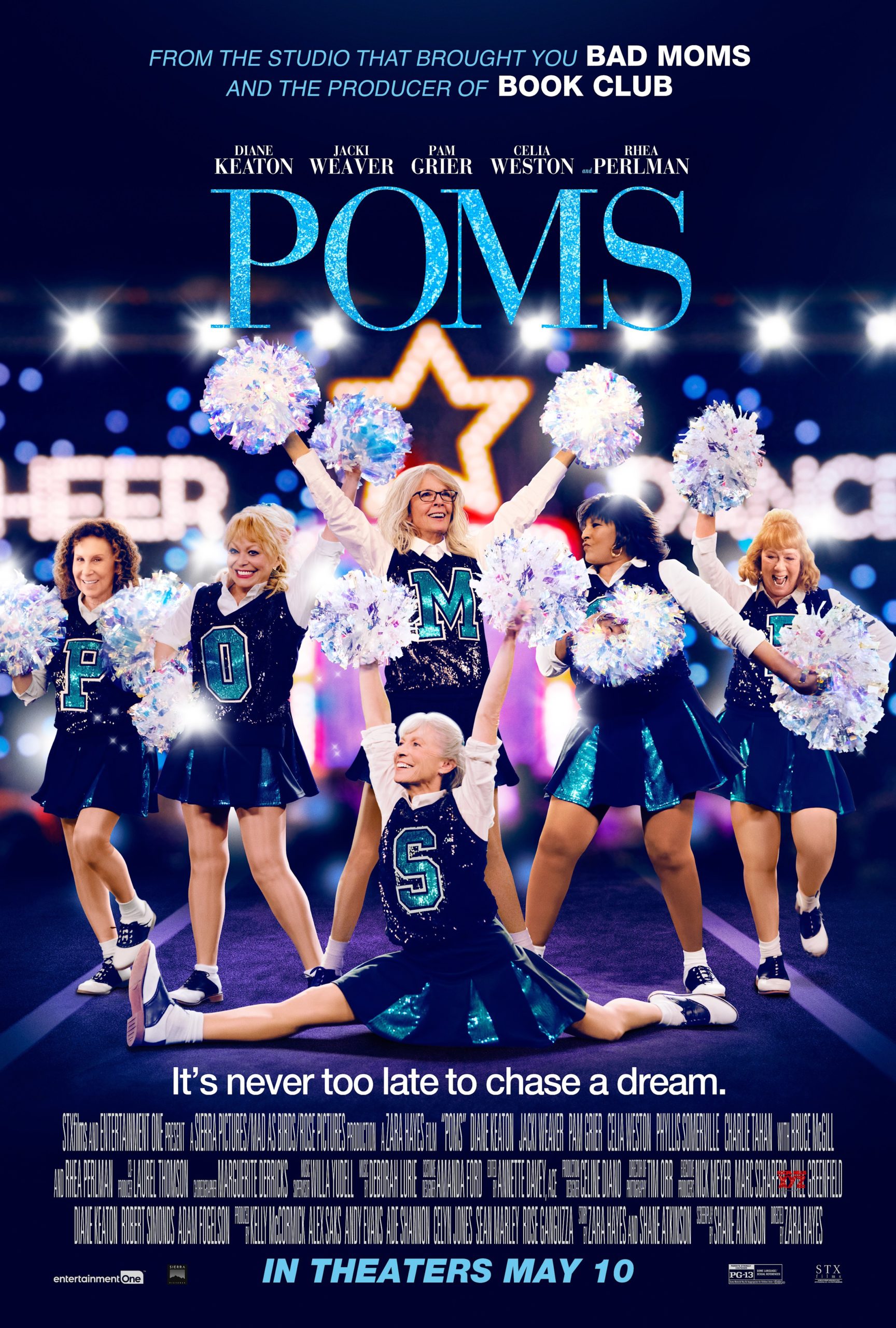 Poms (2019) เชียร์ลีดเดอร์ วัยทอง